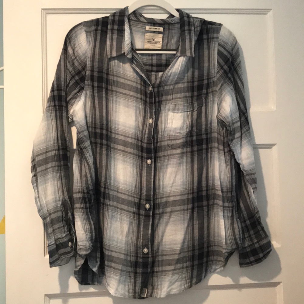 American Eagle boyfriend fit flannel